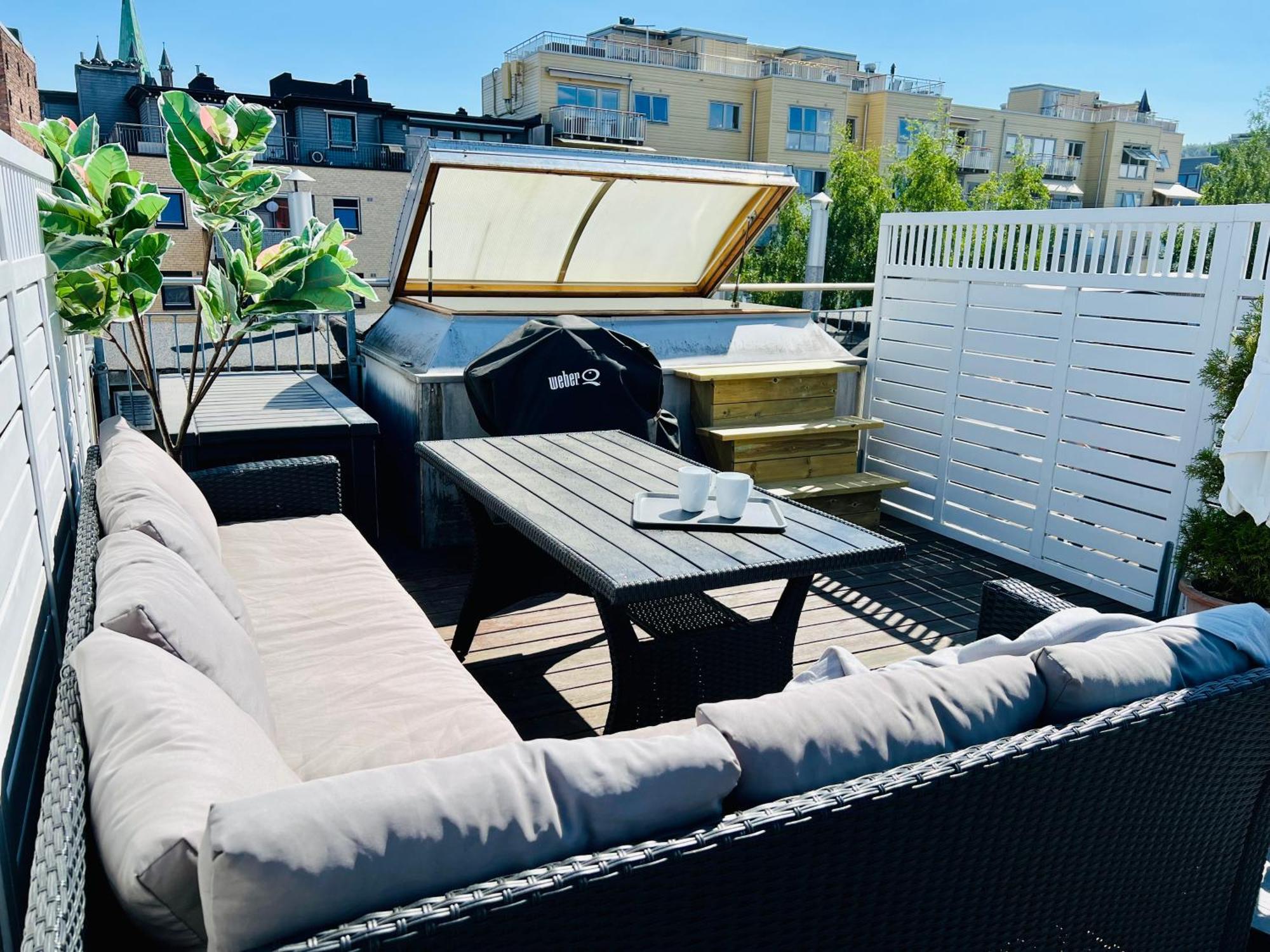 Ultracentral Duplex With Private Rooftop Terrace Oslo Exterior foto